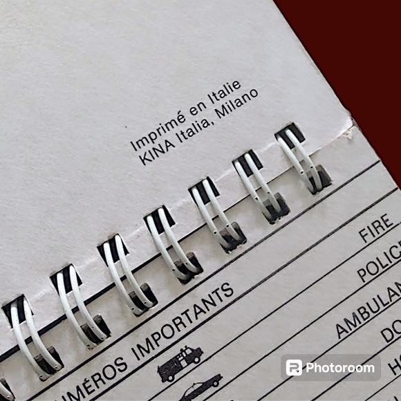 VTG 1970's Montreal Canada Theme Address Book Photos Spiral Bound Unused Travel - Picture 5 of 7